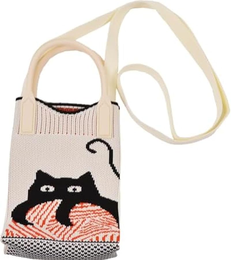 Amazon | [売店] ニット スマホショルダー ポーチ ポシェット